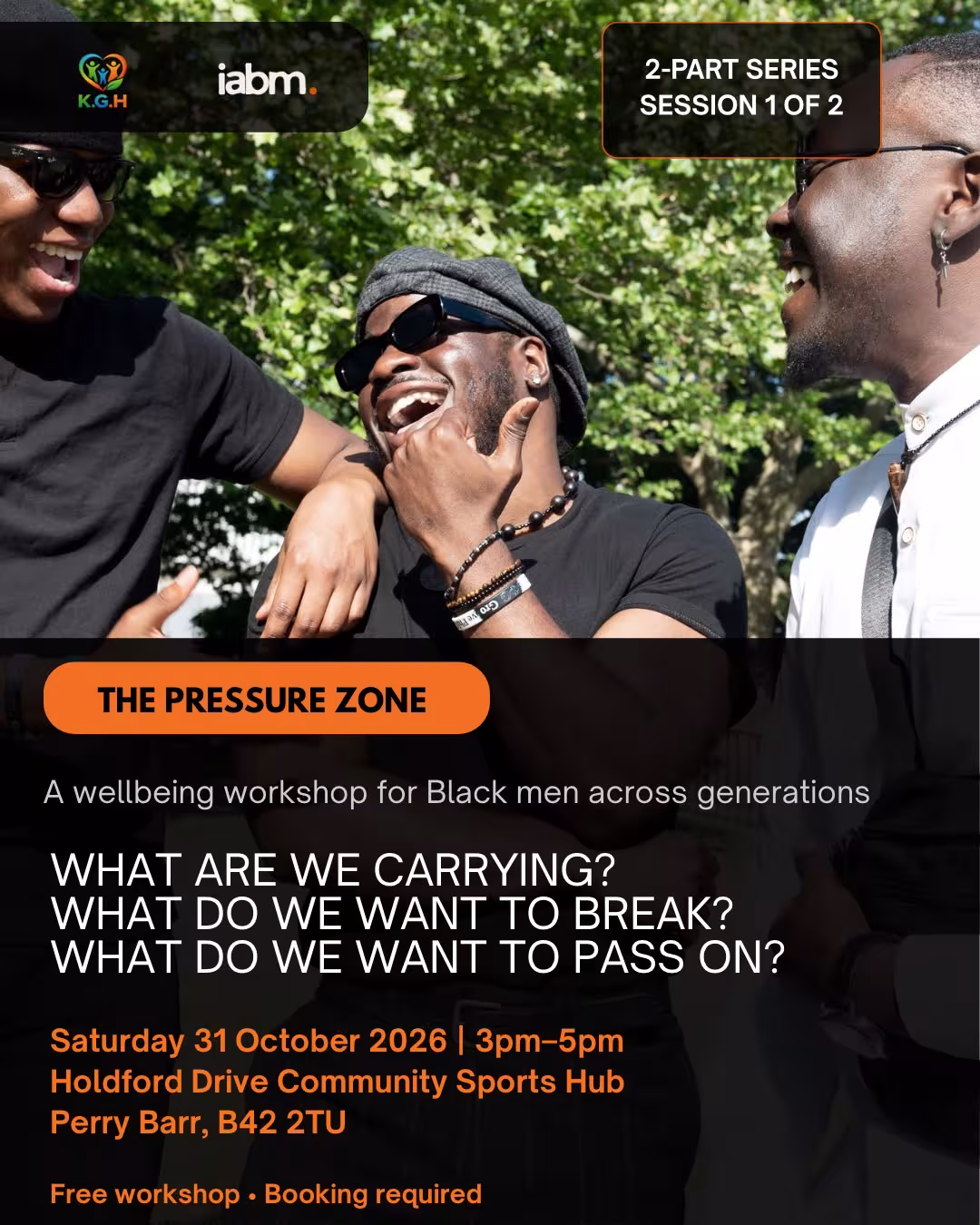 Pressure Zone: Flyer back